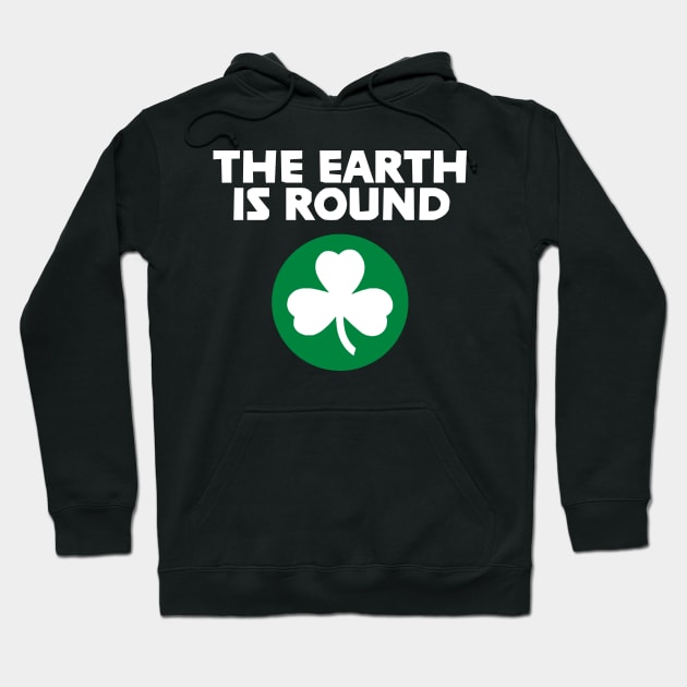 Boston Celtics Kyrie Irving The Earth Is Round Hoodie by cdu